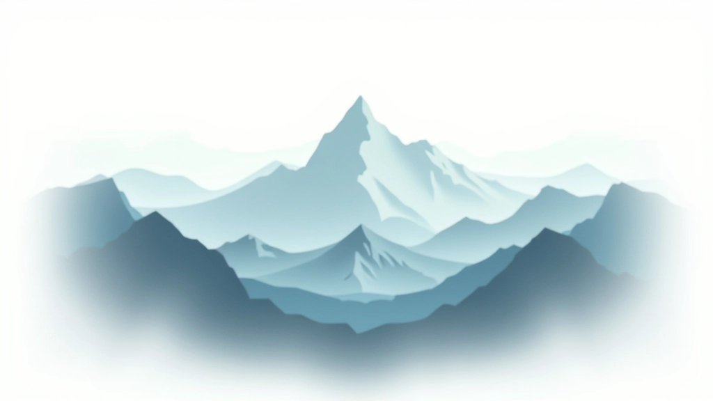 Diagramme montrant trois couches de montagne avec des vitesses de parallaxe différentes, démontrant le concept de profondeur visuelle